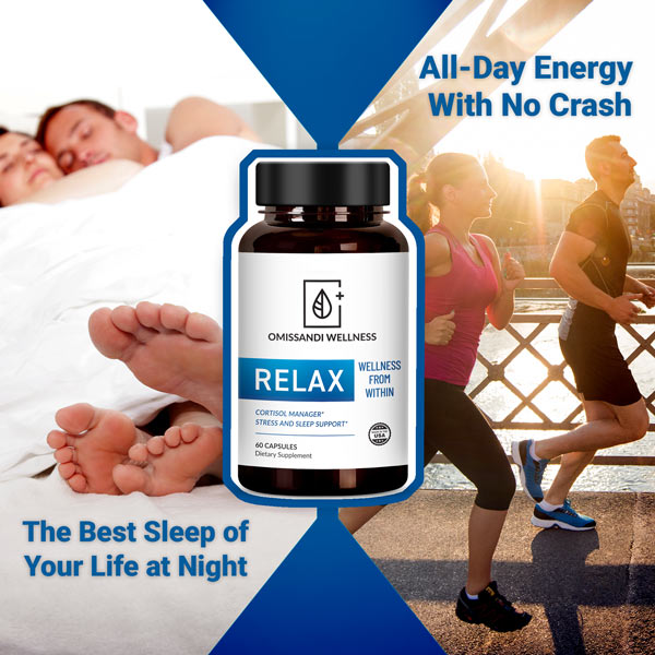 RELAX - THE DEEP SLEEP & SUSTAINED ENERGY SOLUTION