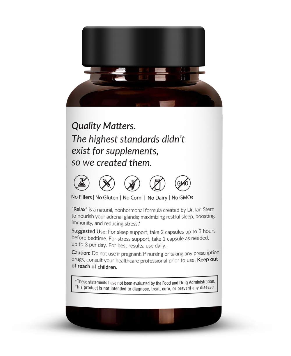 RELAX - THE DEEP SLEEP & SUSTAINED ENERGY SOLUTION