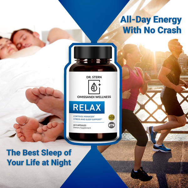 RELAX - THE DEEP SLEEP & SUSTAINED ENERGY SOLUTION