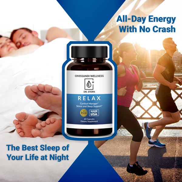 RELAX - THE DEEP SLEEP & SUSTAINED ENERGY SOLUTION