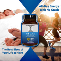 RELAX - THE DEEP SLEEP & SUSTAINED ENERGY SOLUTION